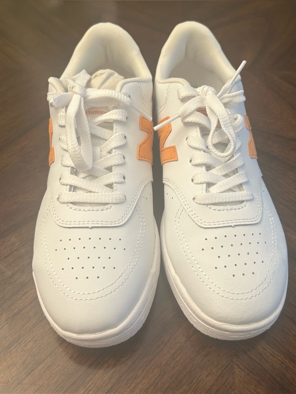 New Balance Women's BBW80 V1 Sneaker, White/Copper 9B